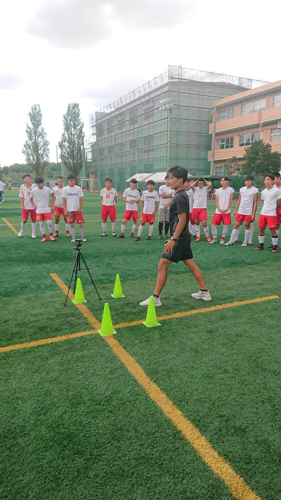 フィジカル測定 東京学館高校サッカー部